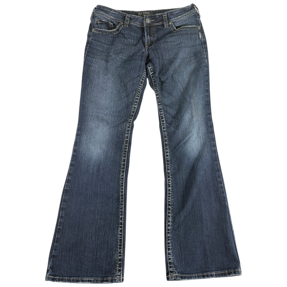 Silver Jeans Co. Buckle Suki Surplus Bootcut Jeans Women's 32x32 Blue Western